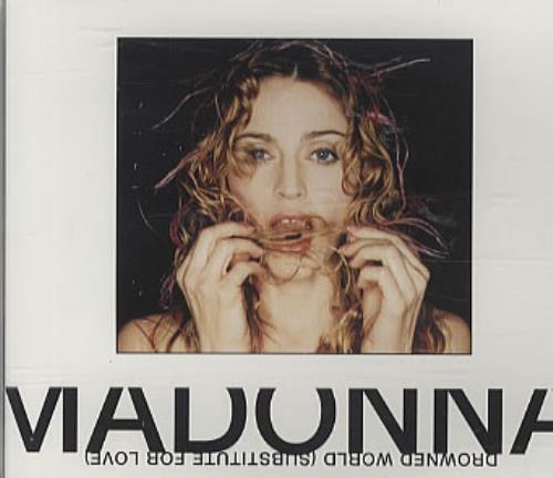 Madonna Drowned World/Substitute For Love - Part 2 UK CD